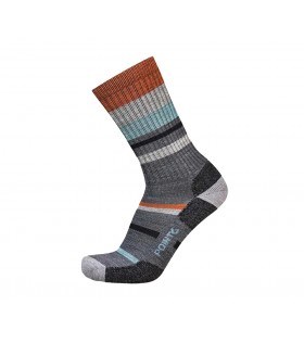 Чорапи Point6 Mixed Stripe Light Crew Winter 2023