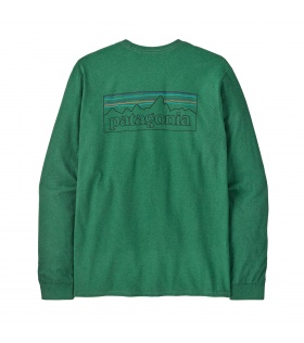 Блуза Patagonia Long-Sleeved P-6 Logo Responsibili-Tee M's Summer 2025