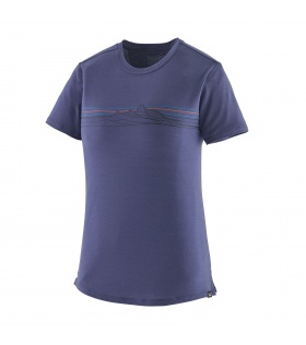 Тениска Patagonia Capilene Cool Merino Blend Graphic Shirt W's Summer 2025