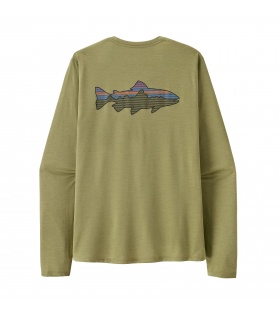 Блуза Patagonia Long-Sleeved Capilene Cool Sun Shirt - Fitz Roy Trout M's