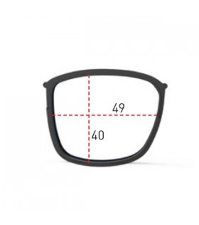 Стъкла Rudy Clip-On Inkas Full Rimm 49/40 mm