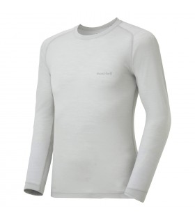 Блуза Montbell Super Merino Wool Light Weight Round Neck Shirt M's Summer 2023