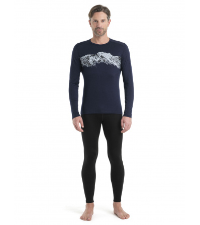Блуза Icebreaker M's 200 Oasis LS Crewe Thermal Top Remarkables Winter 2024