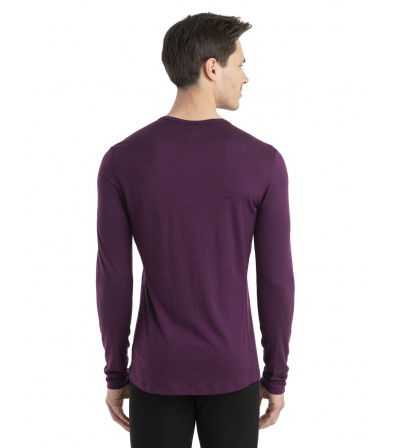 Блуза Icebreaker M's 200 Oasis LS Crewe Thermal Top Remarkables Winter 2024