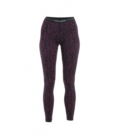 Клин Icebreaker W's 200 Oasis Thermal Leggings Macro Forms Winter 2024