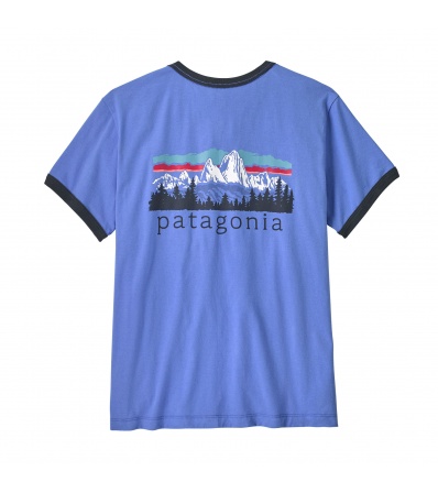 Тениска Patagonia Fitz Roy Foothills Ringer Tee W's