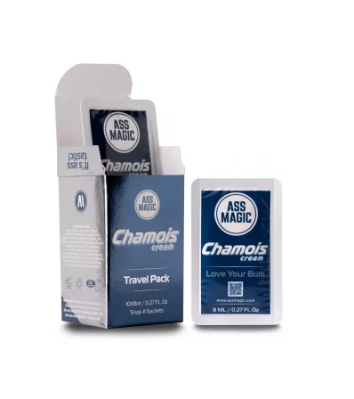 Крем против протриване Ass Magic Chamois Cream Travel Pack - 10x8ml