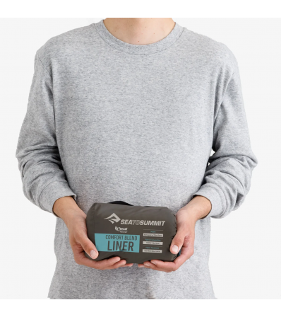 Чаршаф за Спален Чувал Sea to Summit Comfort Blend Rectangular W/Pillow Sleeve Summer 2025