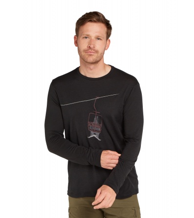 Блуза Icebreaker Merino 150 Tech Lite LS T-Shirt Bear Lift M's Winter 2025