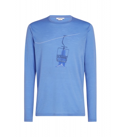 Блуза Icebreaker Merino 150 Tech Lite LS T-Shirt Bear Lift M's Winter 2025
