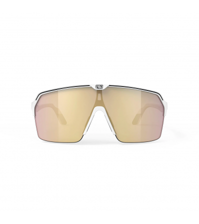 Слънчеви Очила Rudy Sunglasses Spinshield White Matte Multilaser Gold