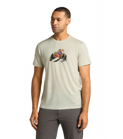 Тениска Icebreaker Merino 150 Tech Lite SS T-Shirt Catch Me Outside M's Summer 2025