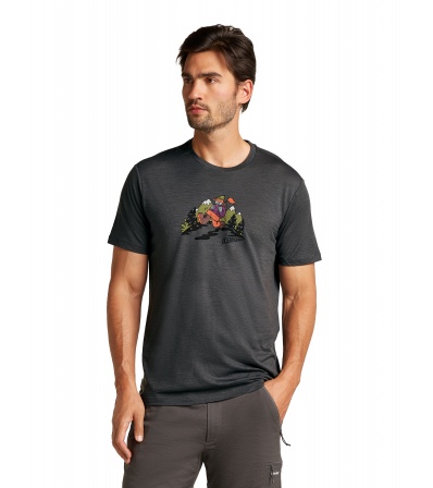 Тениска Icebreaker Merino 150 Tech Lite SS T-Shirt Catch Me Outside M's Summer 2025