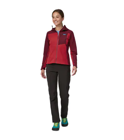Полар Patagonia R1 CrossStrata Hoody W's Summer 2024