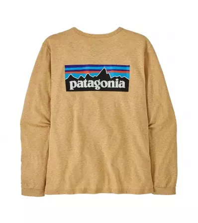 T-shirt Patagonia Long-Sleeved P-6 Logo Responsibili-Tee W's Winter 2025