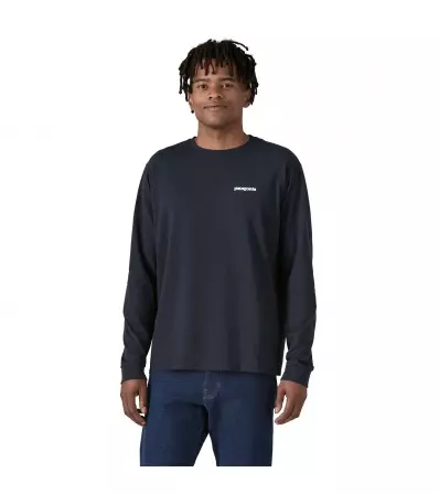 Блуза Patagonia Long-Sleeved P-6 Logo Responsibili-Tee M's Summer 2025
