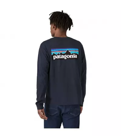 Блуза Patagonia Long-Sleeved P-6 Logo Responsibili-Tee M's Summer 2025