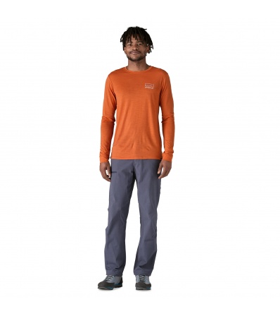 Блуза Patagonia Long-Sleeved Capilene Cool Merino Graphic Shirt M's Winter 2025