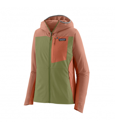 Полар Patagonia R1 CrossStrata Hoody W's Summer 2024