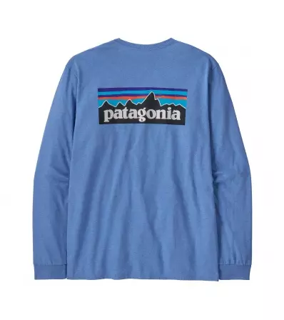 Блуза Patagonia Long-Sleeved P-6 Logo Responsibili-Tee M's Summer 2025