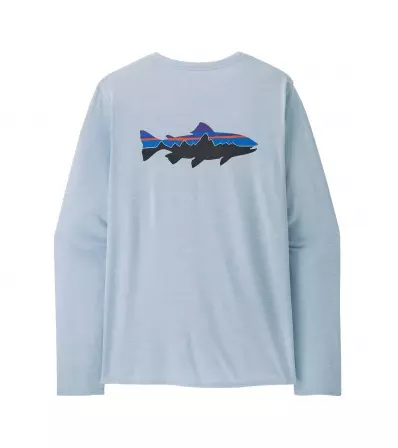 Patagonia Long Sleeve Capilene Cool Daily Graphic Shirt Waters M's Summer 2025