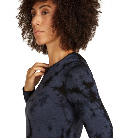 Блуза Icebreaker Merino 200 Oasis LS Crewe Thermal Top Cloud Dye W's Winter 2025