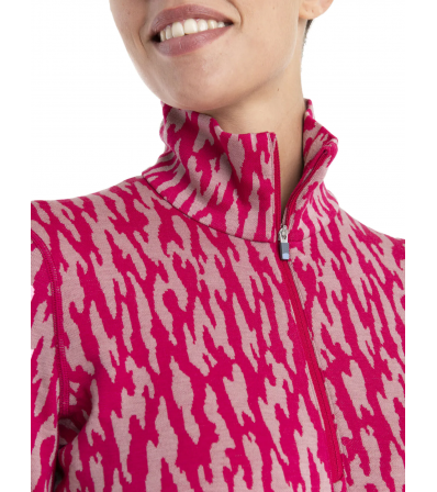 Блуза Icebreaker W's 260 Vertex LS Half Zip Thermal Top Glacial Flow Winter 2024