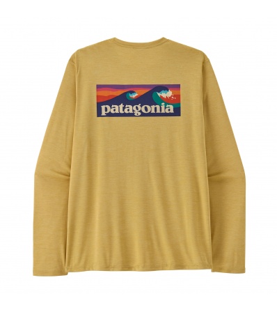 Блуза Patagonia Long-Sleeved Capilene Cool Daily Shirt - Boardshort Logo M's
