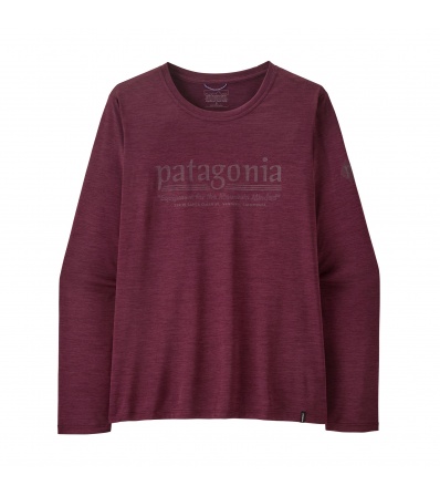 Блуза Patagonia Long-sleeved Capilene Cool Daily Shirt - Hut Tripper W's