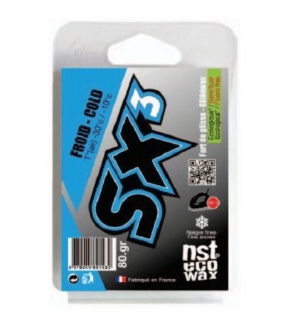NST Ски вакса за ниски температури Блокче SX3 75GR