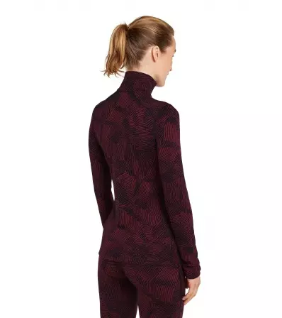 Блуза Icebreaker Merino 260 Vertex LS Half Zip Thermal Top Frozen Forms W's Winter 2025