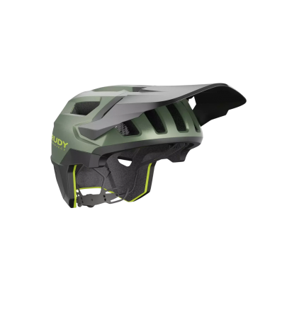 Каска Rudy Project Terraform Met.Olive/Black/Acid Green Matte