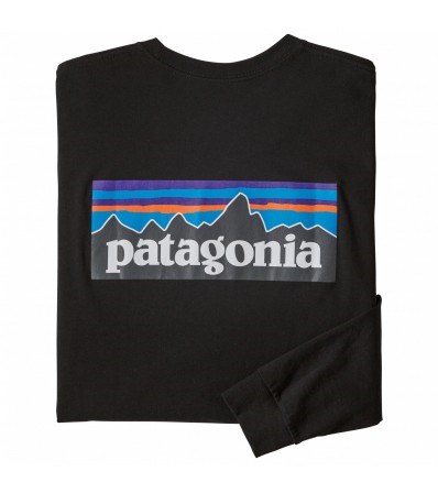 Blouse Patagonia Long-Sleeved P-6 Logo Responsibili-Tee M's