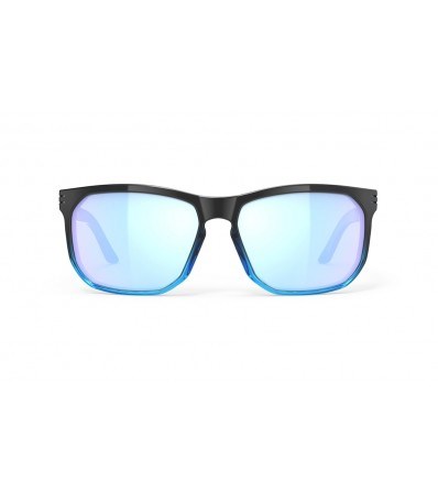 Слънчеви очила Rudy Soundrise Multilaser Ice Black Fade Crystal Azur Gloss
