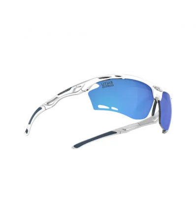 Rudy Propulse Utmb White Matte - Multilaser Blue