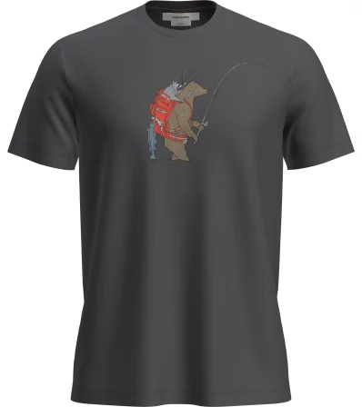 Тениска Icebreaker Merino 150 Tech Lite SS Tee Bear Catch M's