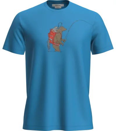 Тениска Icebreaker Merino 150 Tech Lite SS Tee Bear Catch M's