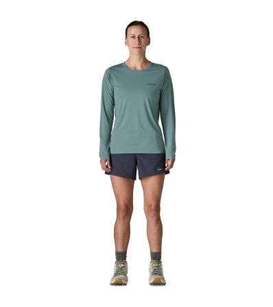 Patagonia Long Sleeved Capilene Cool Daily Shirt - Boardshort Logo W's
