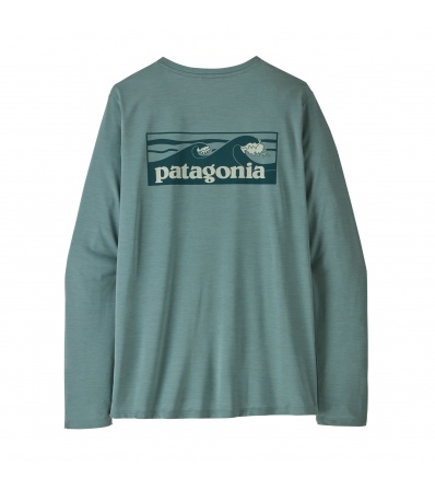 Patagonia Long Sleeved Capilene Cool Daily Shirt - Boardshort Logo W's