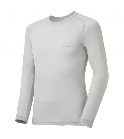 Блуза Montbell Super Merino Wool Light Weight Round Neck Shirt M's Summer 2023