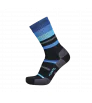 Point6 Mixed Stripe Medium Crew Socks