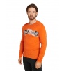 Блуза Icebreaker M's 200 Oasis LS Crewe Thermal Top Remarkables Winter 2025