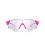 Слънчеви Oчила Rudy Cutline Pink Fluo Matte ImpactX Photochromic 2 Laser Purple