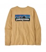 Блуза Patagonia Long-Sleeved P-6 Logo Responsibili-Tee W's Winter 2025