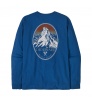 Блуза Patagonia LS Chouinard Crest Responsibili-Tee M's Winter 2025