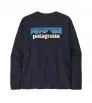 Блуза Patagonia Long-Sleeved P-6 Logo Responsibili-Tee M's Summer 2025