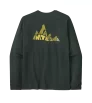 Блуза Patagonia Long Sleeve Berm Logo Responsibili-Tee M's