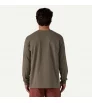 Patagonia Long Sleeve Shop Sticker Pocket Responsibili-Tee M's