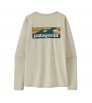 Блуза Patagonia Long Sleeved Capilene Cool Daily Shirt - Boardshort Logo W's