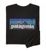 Blouse Patagonia Long-Sleeved P-6 Logo Responsibili-Tee M's